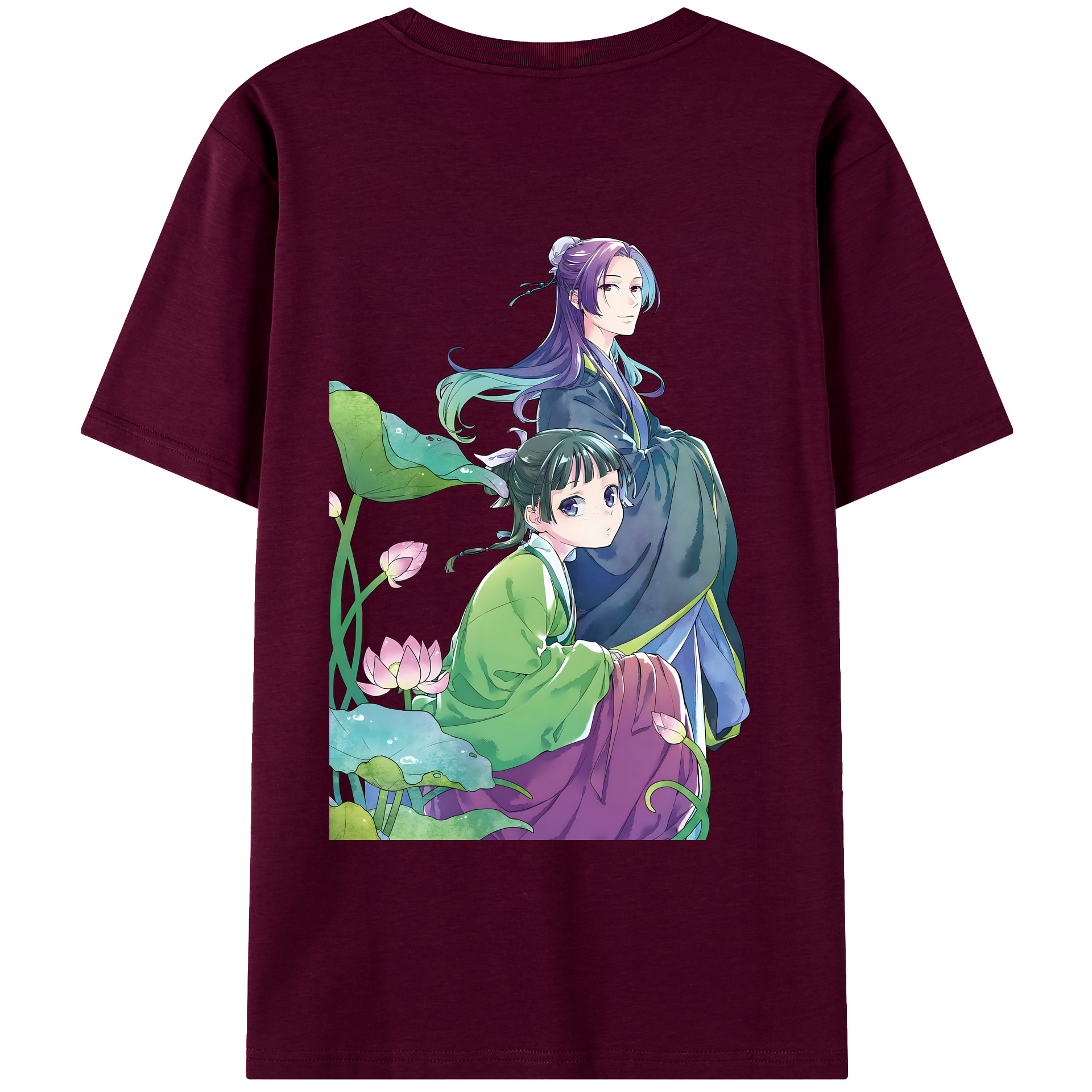 （画像用） 薬屋のひとりごと The Apothecary Diaries レディース半袖Tシャツ(バックプリント)